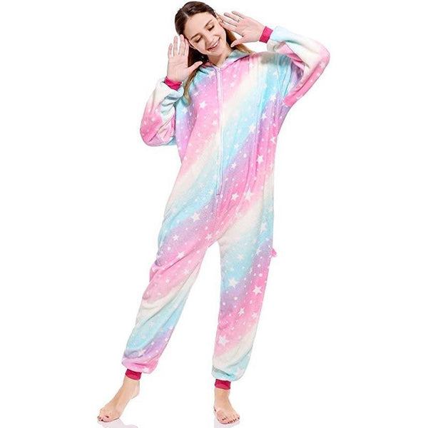 Erwachsene Einhorn Star Jumpsuit